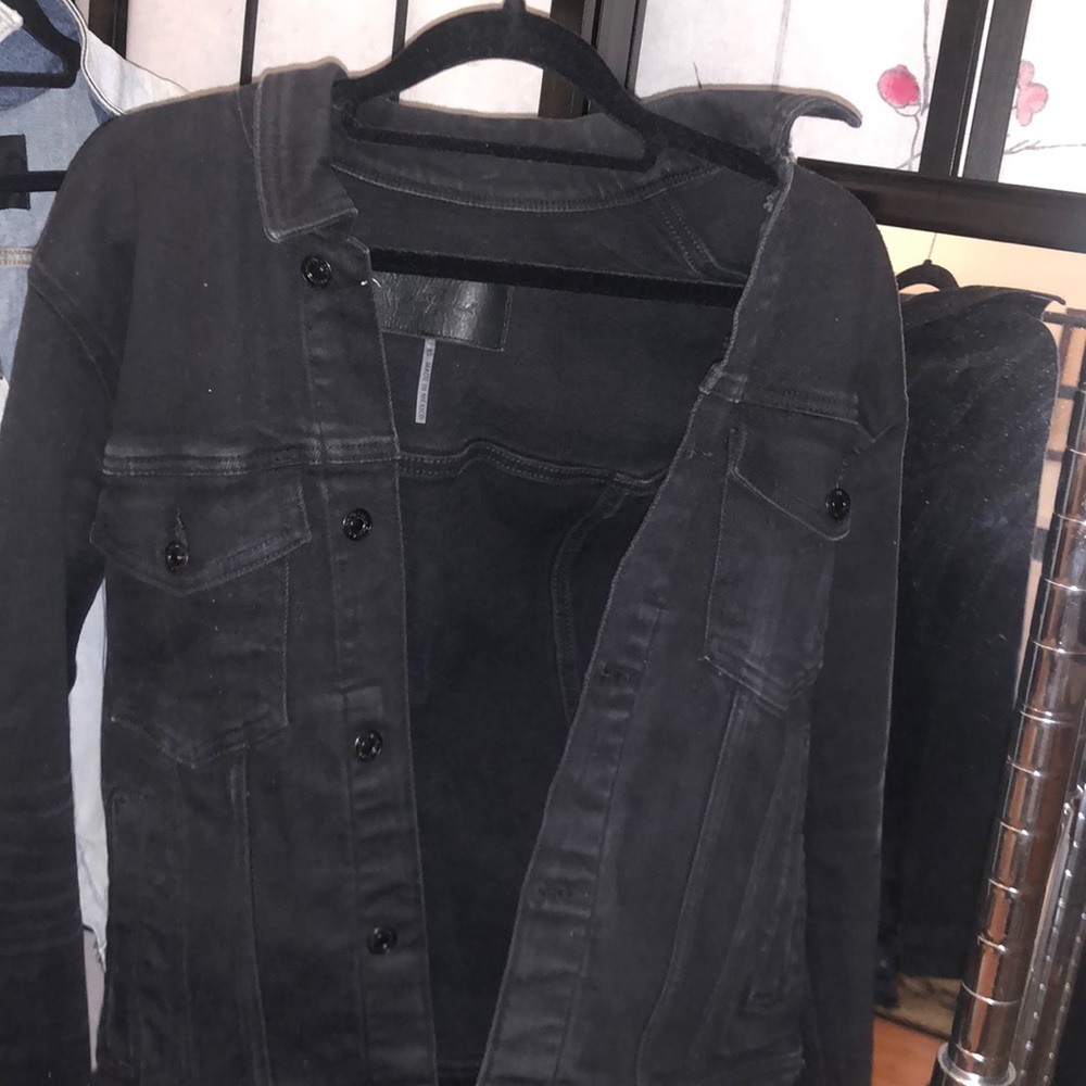 7 for all mankind women’s denim jacket size xs
